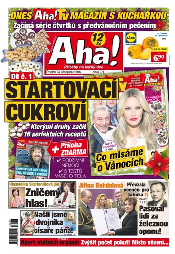 Obálka e-magazínu AHA! 24.11.2016