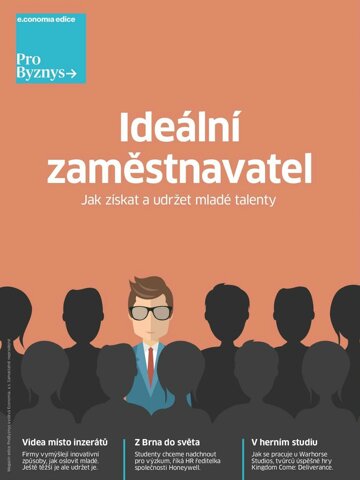 Obálka e-magazínu Hospodářské noviny - příloha 097 - 22.5.2018 příloha Pro Byznys - Ideální zaměstnavatel