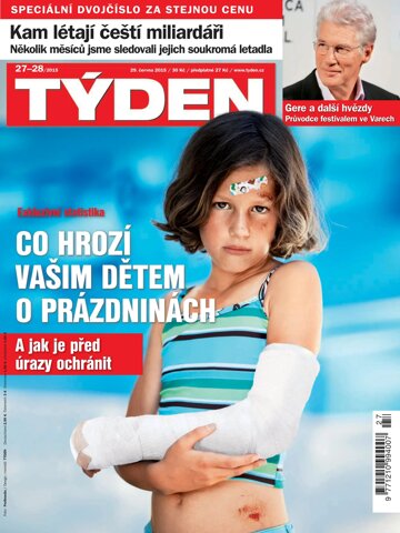 Obálka e-magazínu Týden 27/2015