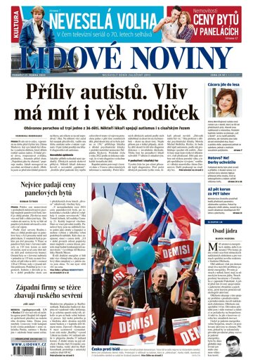 Obálka e-magazínu Lidové noviny 17.4.2023