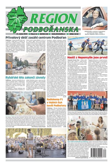 Obálka e-magazínu Region Podbořanska 34/24