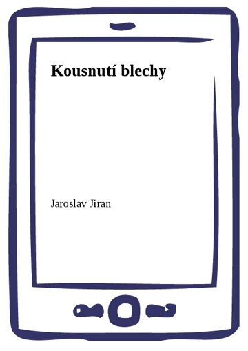 Obálka knihy Kousnutí blechy