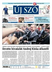 Obálka e-magazínu Új Szó 16.6.2014