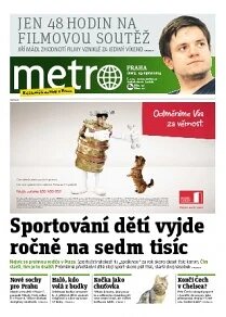 Obálka e-magazínu deník METRO 19.8.2014