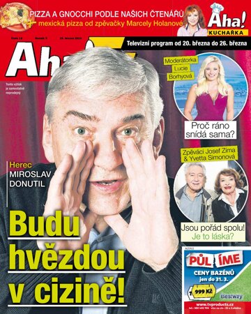 Obálka e-magazínu AHA!  Tv - 19.3.2015