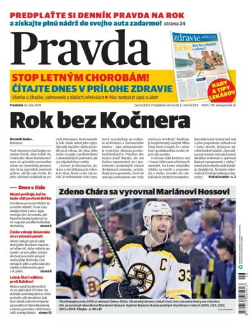 Obálka e-magazínu Pravda 24. 6. 2019