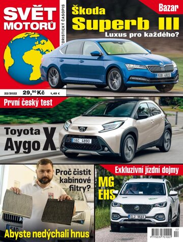 Obálka e-magazínu Svět motorů 22/2022