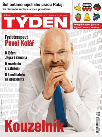 Obálka e-magazínu Týden 19/2015