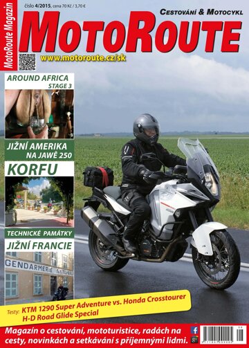 Obálka e-magazínu MotoRoute Magazín 4/2015