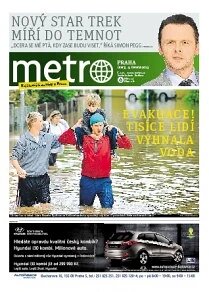 Obálka e-magazínu deník METRO 4.6.2013