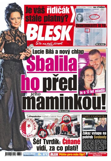 Obálka e-magazínu Blesk 7.3.2017