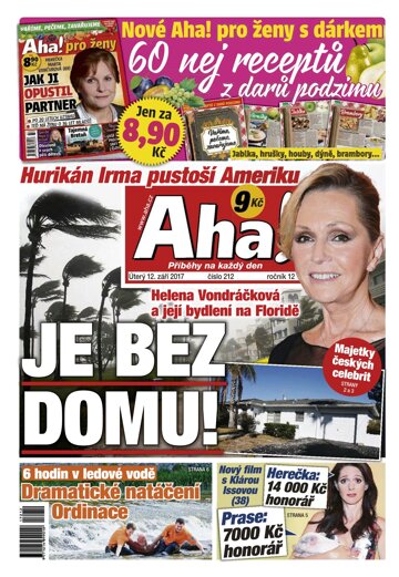 Obálka e-magazínu AHA! 12.9.2017