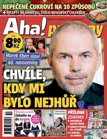 Obálka e-magazínu AHA! pro ženy 12.12.2017