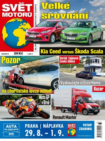 Obálka e-magazínu Svět motorů 33/2019