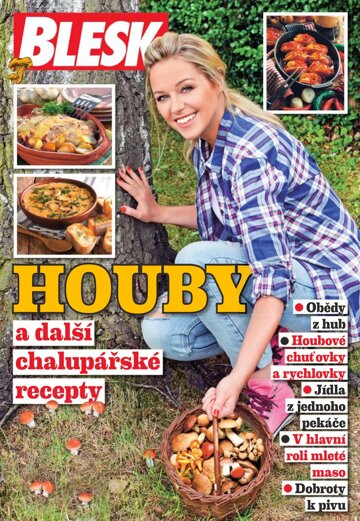 Obálka e-magazínu Příloha Blesk Houby - 6.8.2021