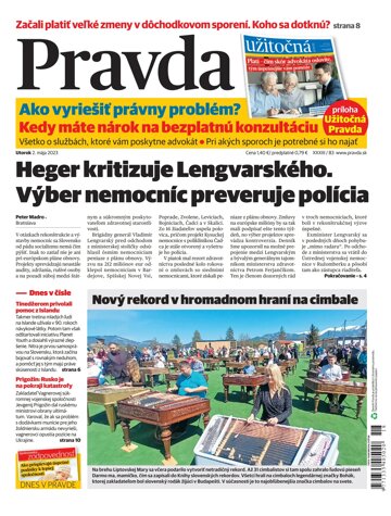 Obálka e-magazínu Pravda 02. 05. 2023