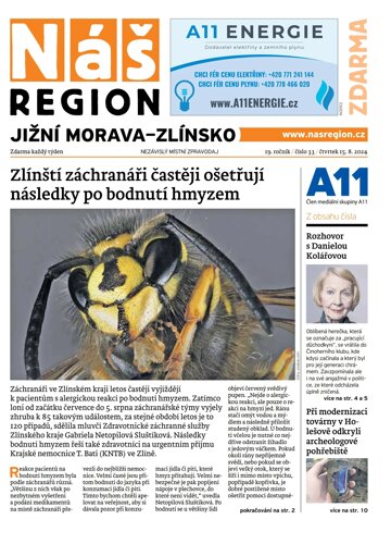 Obálka e-magazínu Náš Region - Jižní Morava/Zlínsko 33/2024