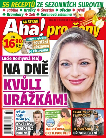 Obálka e-magazínu AHA! pro ženy 37/2024