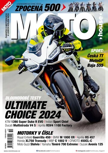 Obálka e-magazínu Motohouse 10/2024