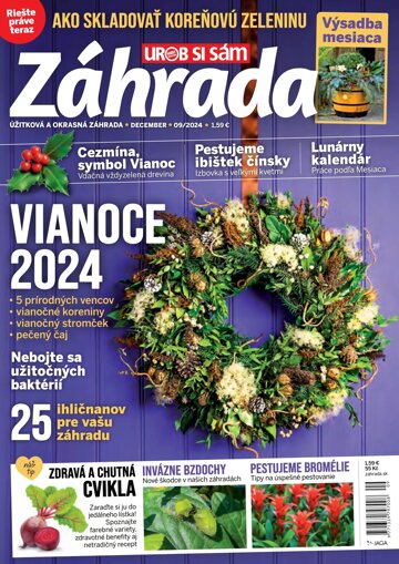 Obálka e-magazínu Záhrada 2024 09