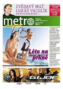 Obálka e-magazínu deník METRO Léto 2013