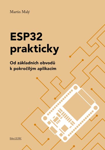 Obálka knihy ESP32 prakticky