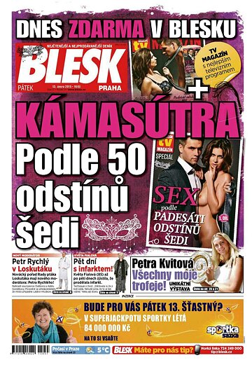 Obálka e-magazínu Blesk 13.2.2015