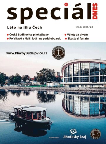 Obálka e-magazínu Magazín DNES SPECIÁL Jižní Čechy - 25.6.2021