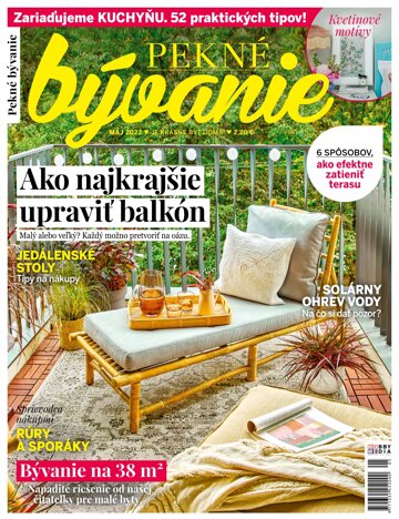 Obálka e-magazínu Pekné bývanie 5/2022