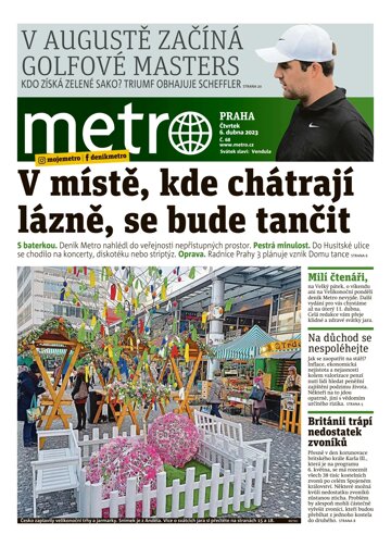 Obálka e-magazínu deník METRO 6.4.2023