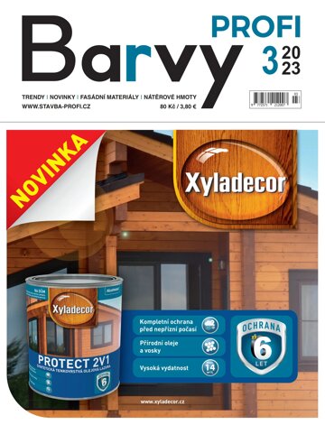 Obálka e-magazínu BARVY Profi 3/2023