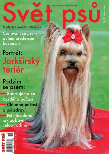 Obálka e-magazínu Svět psů 11/2024