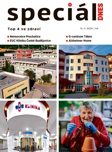 Obálka e-magazínu Magazín DNES SPECIÁL Jižní Čechy - 15.11.2024