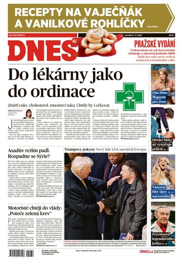 Obálka e-magazínu MF Dnes 9.12.2024