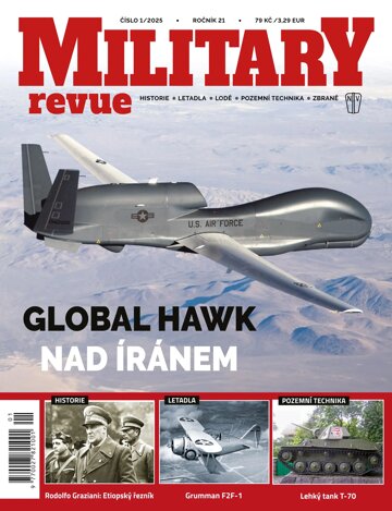 Obálka e-magazínu Military revue 1/2025