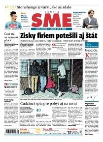 Obálka e-magazínu SME 30.9.2014