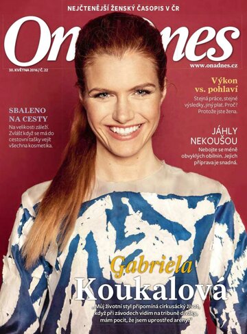 Obálka e-magazínu Ona DNES Magazín - 30.5.2016