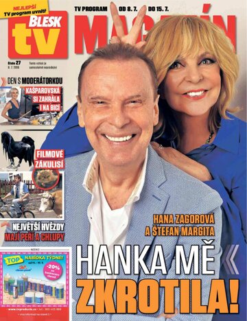 Obálka e-magazínu Blesk Tv magazín - 8.7.2016