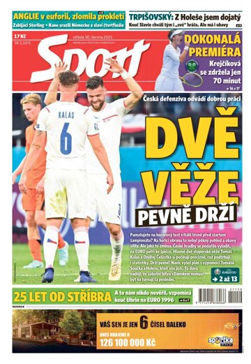 Obálka e-magazínu Sport 30.6.2021