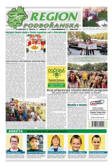 Obálka e-magazínu Region Podbořanska 34/2017