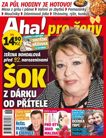 Obálka e-magazínu AHA! pro ženy 18/2023