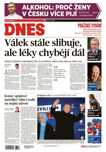 Obálka e-magazínu MF Dnes 16.5.2023