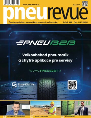 Obálka e-magazínu PNEU REVUE 2/2024