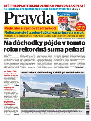 Obálka e-magazínu Pravda 05. 08. 2024