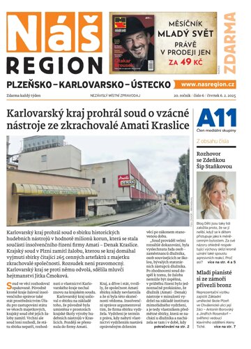 Obálka e-magazínu Náš Region - Ústecko 6/2025