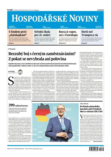 Obálka e-magazínu Hospodářské noviny 038 - 24.2.2025