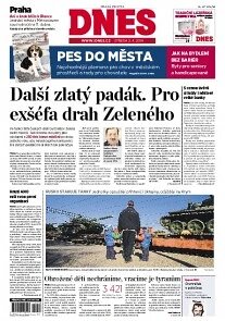 Obálka e-magazínu MF Dnes 2.4.2014