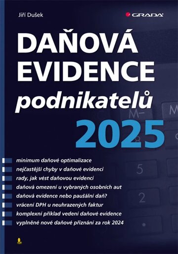 Obálka knihy Daňová evidence podnikatelů 2025