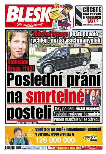 Obálka e-magazínu Blesk 17.4.2015