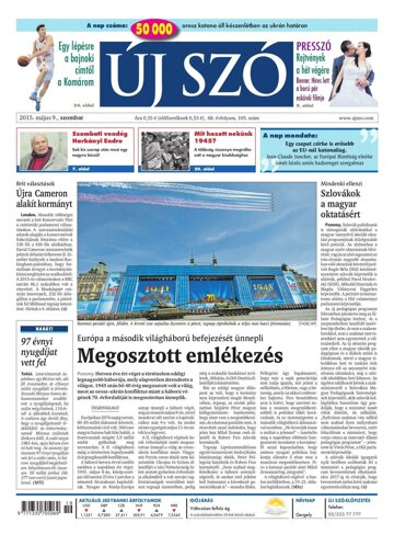 Obálka e-magazínu Új Szó 11.5.2015